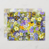 lentevloeren briefkaart (Voorkant / Achterkant)