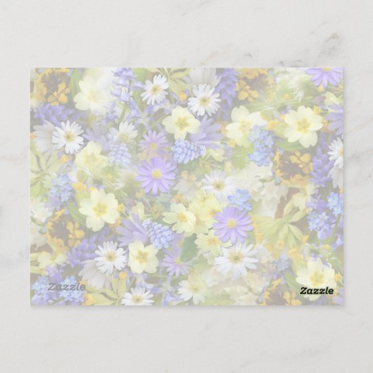  lentevloeren briefkaart (Achterkant)