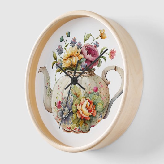  lentevloeren Elegant Teapot (Hoek)