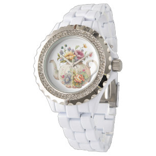 lentevloeren Elegant Teapot Watch Horloge