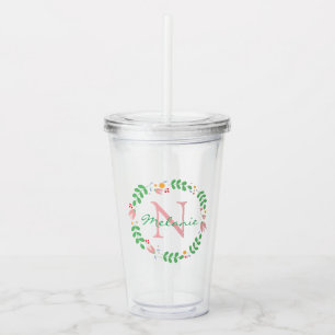 lentevloeren, met maaswijdte acryl drinkbeker
