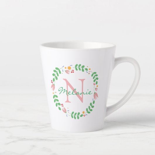 lentevloeren, met maaswijdte latte mok (Rechts)