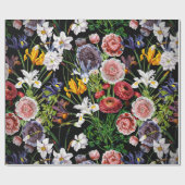  lentevloerpatroon cadeaupapier (Vlak)