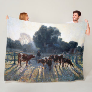 Lentevorst Elioth Gruner 1919 Australische Kunst Fleece Deken