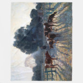 Lentevorst Elioth Gruner 1919 Australische Kunst Fleece Deken (Voorkant)