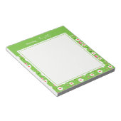 Lenteweide Whimsy bloemencollectie Notitieblok (Schuin)