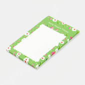 Lenteweide Whimsy bloemencollectie Post-it® Notes (Schuin)
