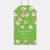 Lenteweide Whimsy Cadeaulabel (Voorkant)