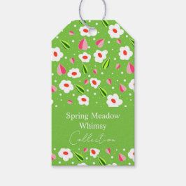 Lenteweide Whimsy Cadeaulabel