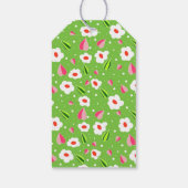 Lenteweide Whimsy Cadeaulabel (Achterkant)