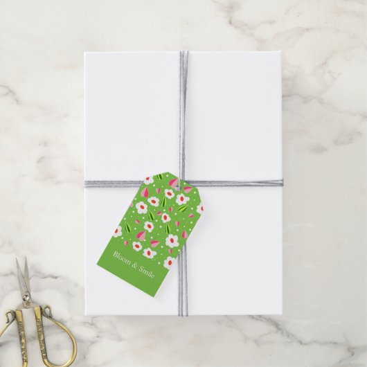 Lenteweide Whimsy Cadeaulabel (Met Touw)