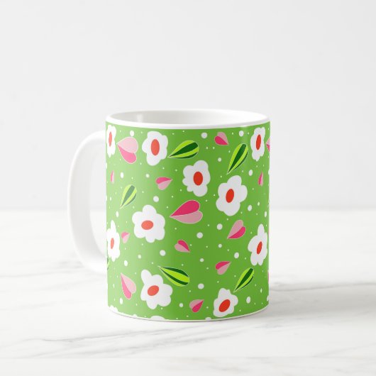 Lenteweide Whimsy Koffiemok (Voorkant links)