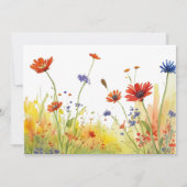 Lenteweide-wildbloemen Save The Date (Achterkant)