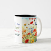 Lentewildbloemen Moederdag Mok (Voorkant rechts)