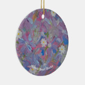 Lentewonderlandornament Keramisch Ornament (Rechts)