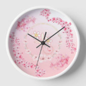 Lentezegen: Roze Bloemendecor (Voorkant)