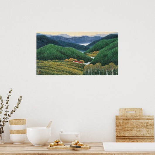 Lentgebergte Poster (Keuken)