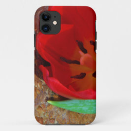 Lentgele en rode tulp Case-Mate iPhone case
