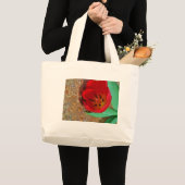 Lentgele en rode tulp grote tote bag (Voorkant (product))