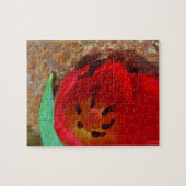 Lentgele en rode tulp legpuzzel (Horizontaal)