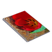 Lentgele en rode tulp notitieboek (Rechterzijde)