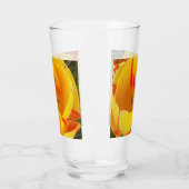 Lentgele tulpen glas (Links)