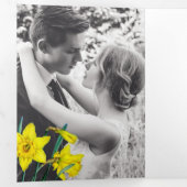 Lentgele vleermuizen witte bruiloft drieluik programma (Binnenzijde eerst)