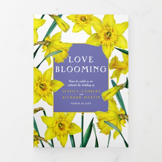 Lentgele vleermuizen witte bruiloft drieluik programma (Cover)