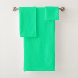 Lentgroen Gradiënt  Bad Handdoek