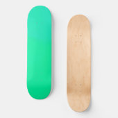Lentgroen Gradiënt Persoonlijk Skateboard (Voorkant)