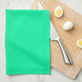 Lentgroen Gradiënt  Theedoek (Quarter Fold)