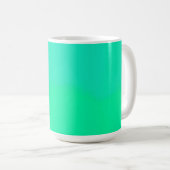Lentgroen verloop koffiemok (Voorkant rechts)