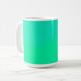 Lentgroen verloop koffiemok