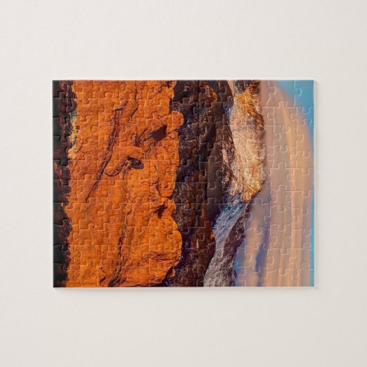 Lenticulaire cloud legpuzzel (Horizontaal)