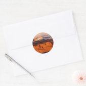 Lenticulaire cloud ronde sticker (Envelop)