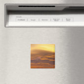 Lenticulaire wolk op zonsondergang magneet (Insitu (Vaatwasser))