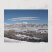 Lenticulaire wolken briefkaart (Voorkant)