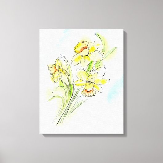 Lentjaar Canvas Afdruk (Voorkant)