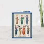 Lentjurken. (1920) bedankkaart (Voorkant)