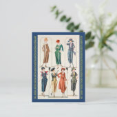 Lentjurken. (1920) briefkaart (Staand voorkant)