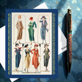 Lentjurken. (1920) briefkaart