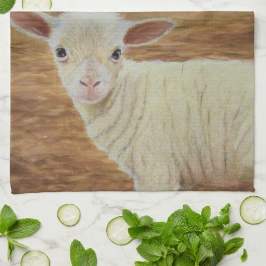 Lentlamp Theedoek (Gevouwen)