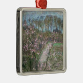 Lentlandschap Metalen Ornament (Rechts)