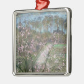 Lentlandschap Metalen Ornament (Links)