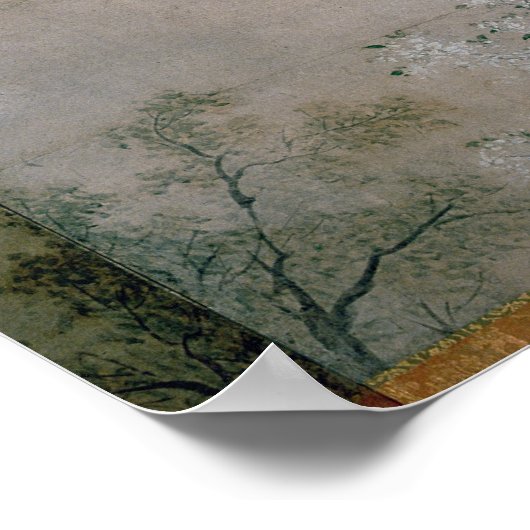 Lentlandschap Poster (Hoek)