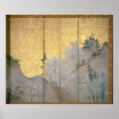 Lentlandschap Poster (Voorkant)