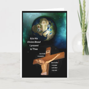 Lenton-kaart voor religieuze personen feestdagen kaart