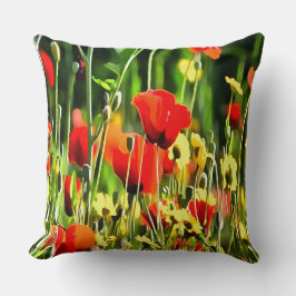 Lentpapavers en beemdloerschilfers kussen