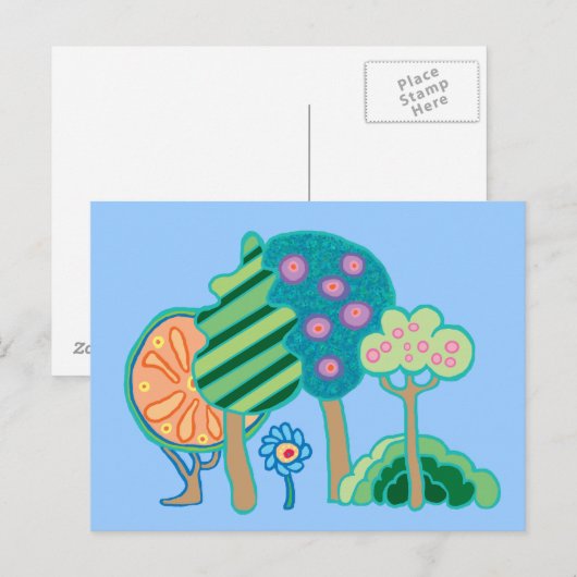 Lentpark Briefkaart (Voorkant / Achterkant)