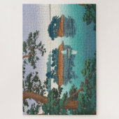 Lentregen in Matsushima door Tsuchiya Koitsu Legpuzzel (Verticaal)